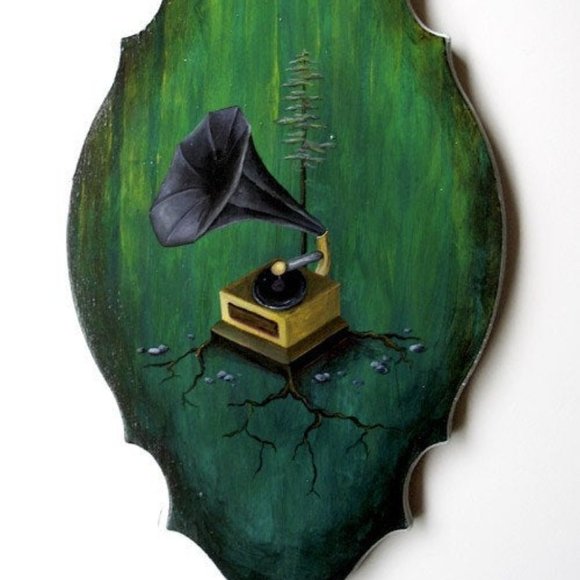 Painting Woodland Symphony Michelle Knowlen